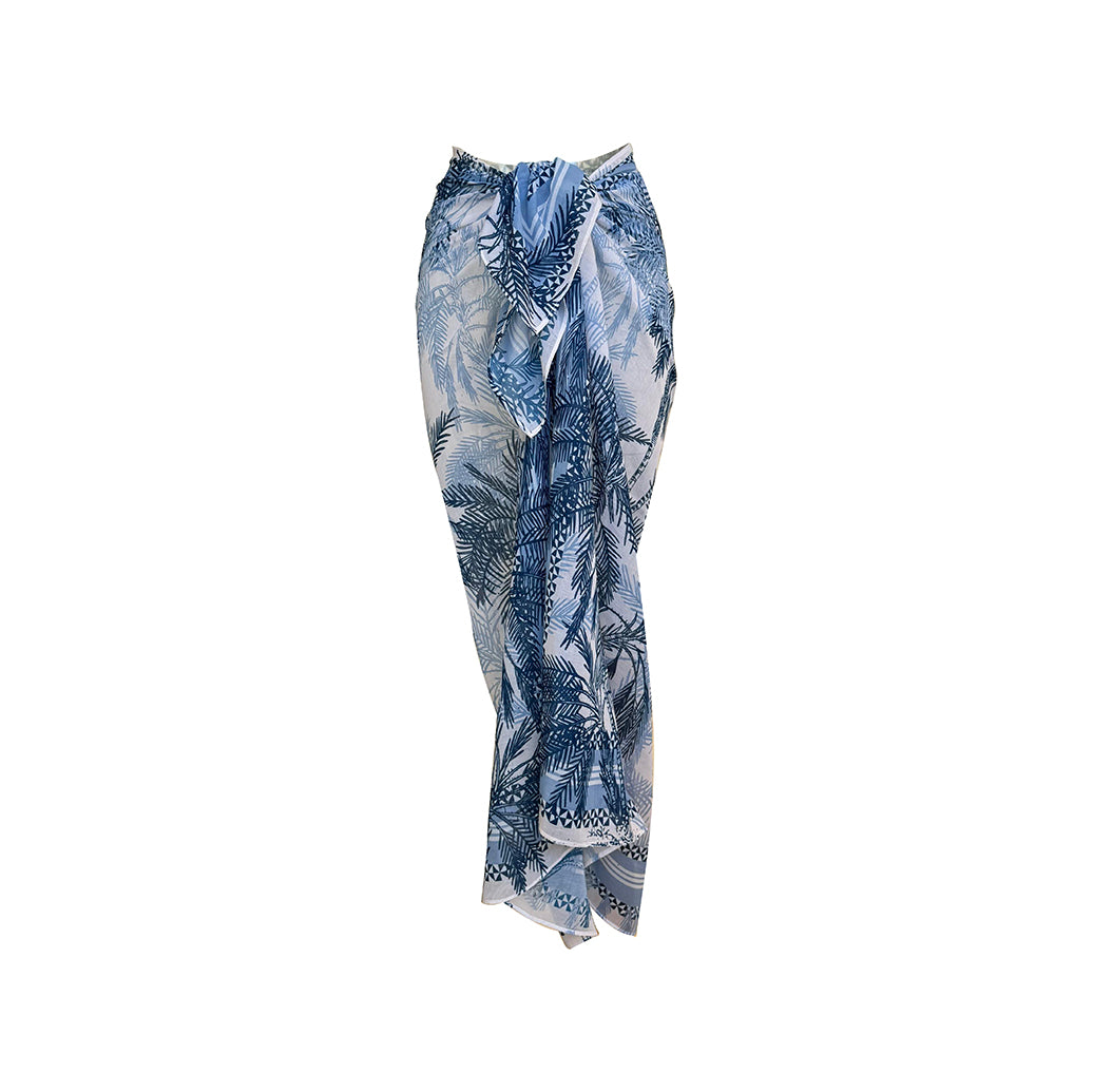 Pareo Palmera Azul