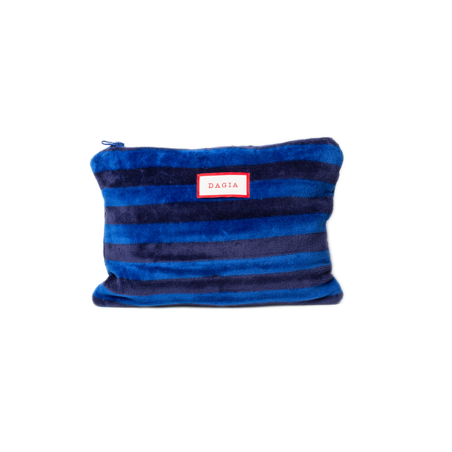 Mini bolsa de toalla azul oscuro