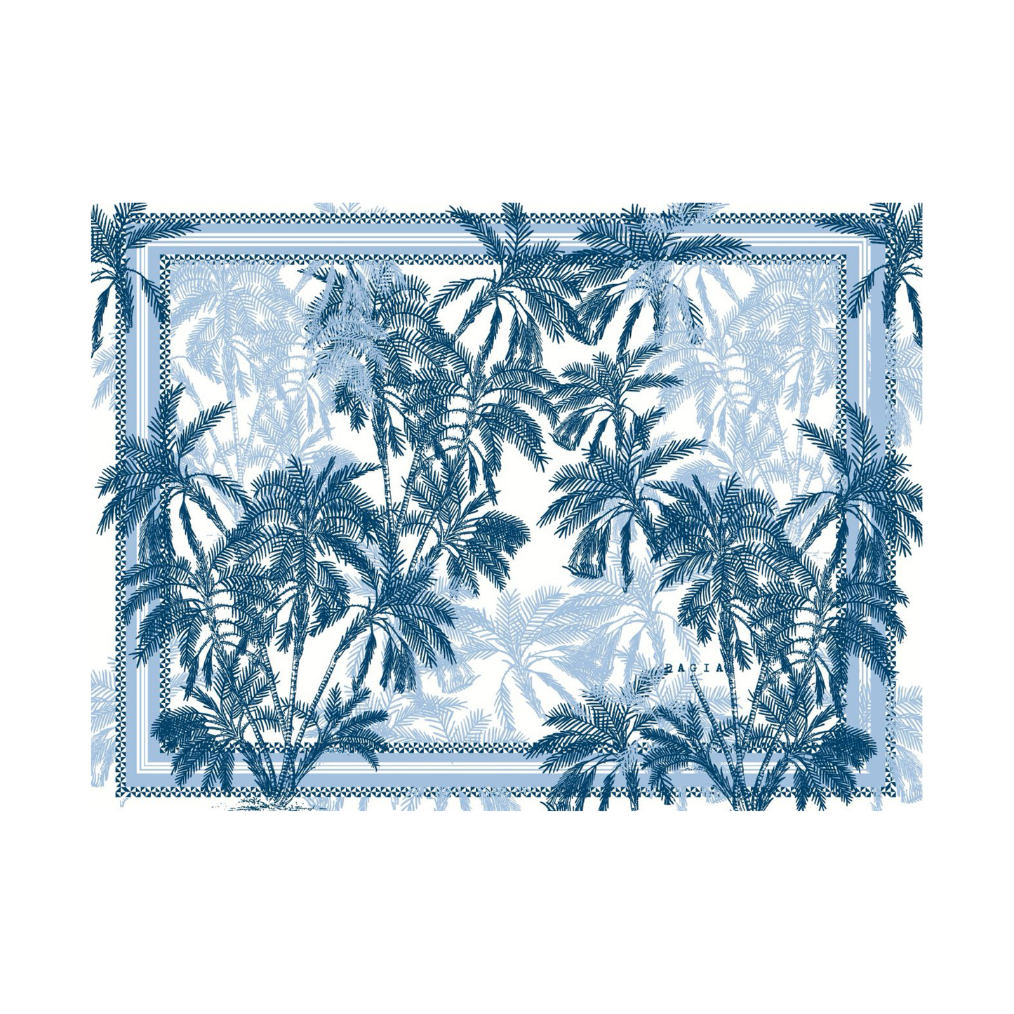 Palmera Blue Pareo