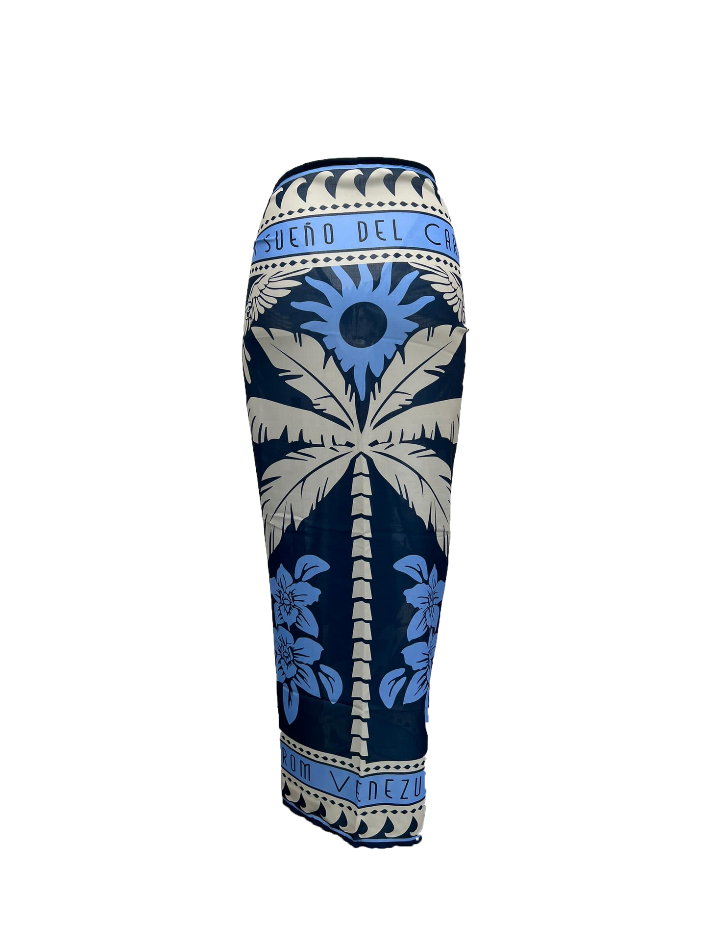Pareo Caribe Azul