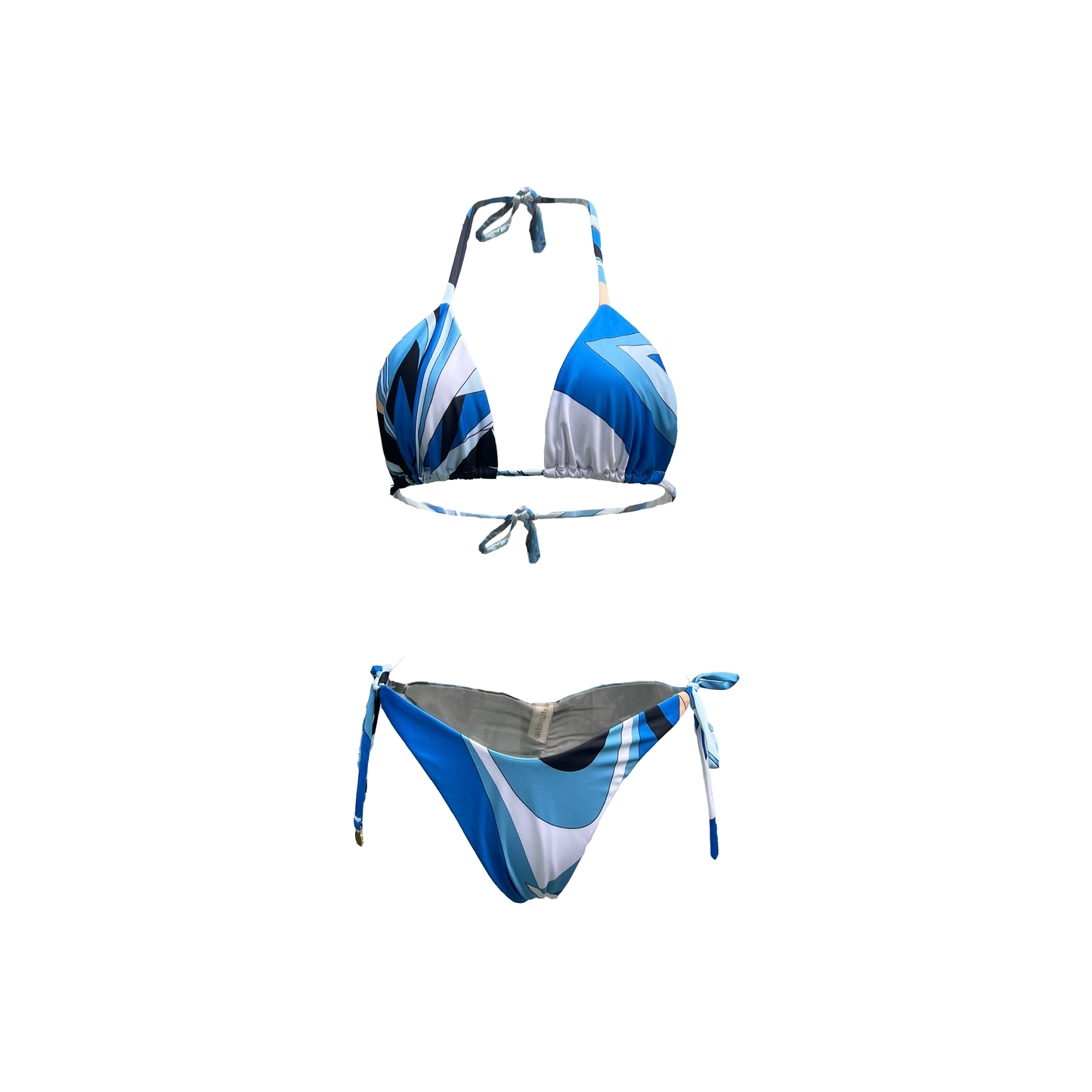 Bikini clásico azul