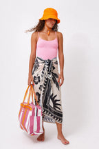 Pareo Caribe Black & White