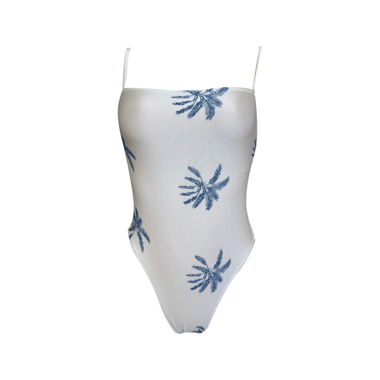 White Palms One Piece