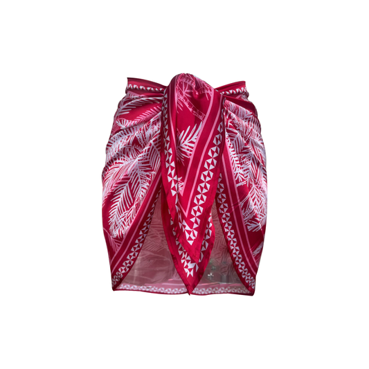 Mini Pareo Palmera Red