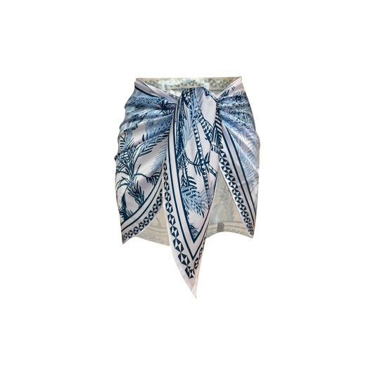 Mini Pareo Palmera Blue